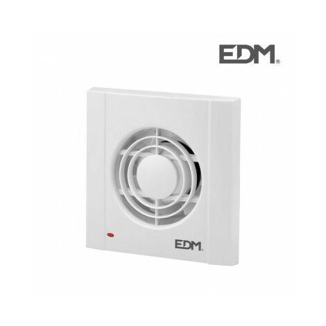 Extractor de aire 16w ø118 mm 180m3 con temporizador Edm