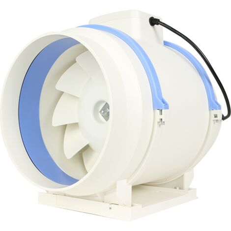 Extractor de aire en línea Bilake para conducto circular / tubular de 250mm 165/225W