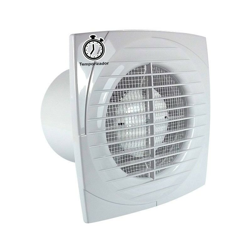 

Extractor de baño baja silueta MU BP4/T con temporizado - Blanco