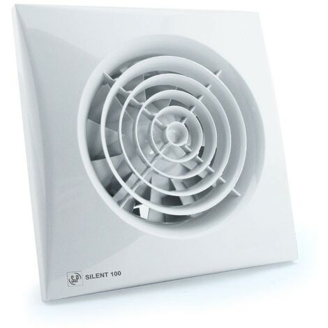 Extractor de baño con temporizador S&P Silent-100 CRZ