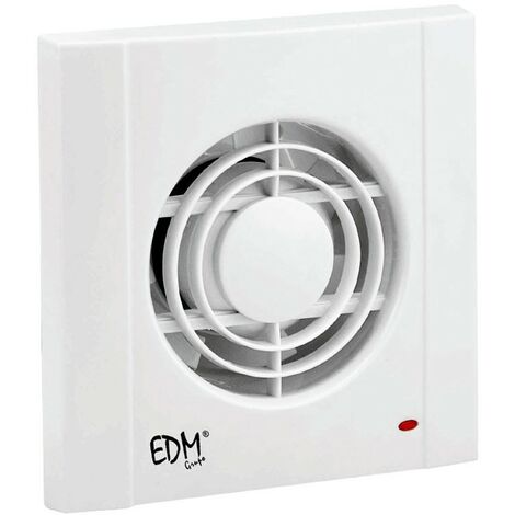 Extractor de baño temporizado EDM Ø118