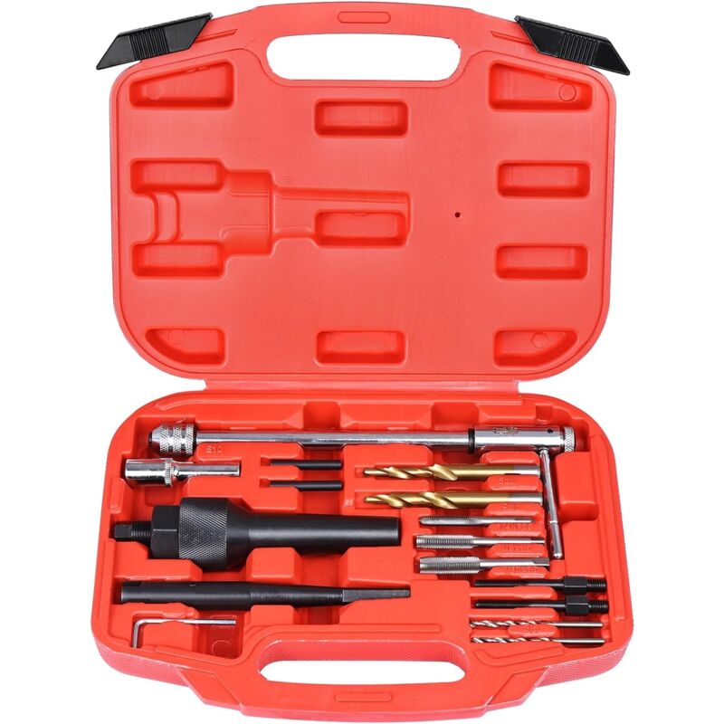 

Extractor de calentadores rotos y da–ados 16 Piezas - Glow plug removal set