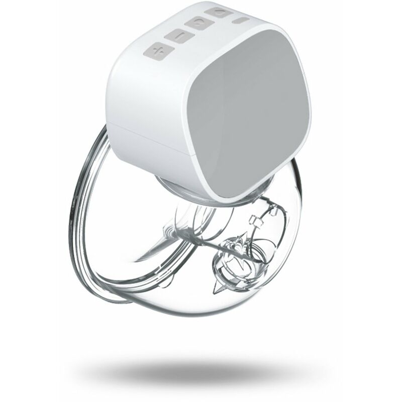 

Extractor de leche electrico portatil, silencioso, invisible, manos libres, extractor de leche, 2 modos, 5 niveles, ajustable con brida de 27 mm para