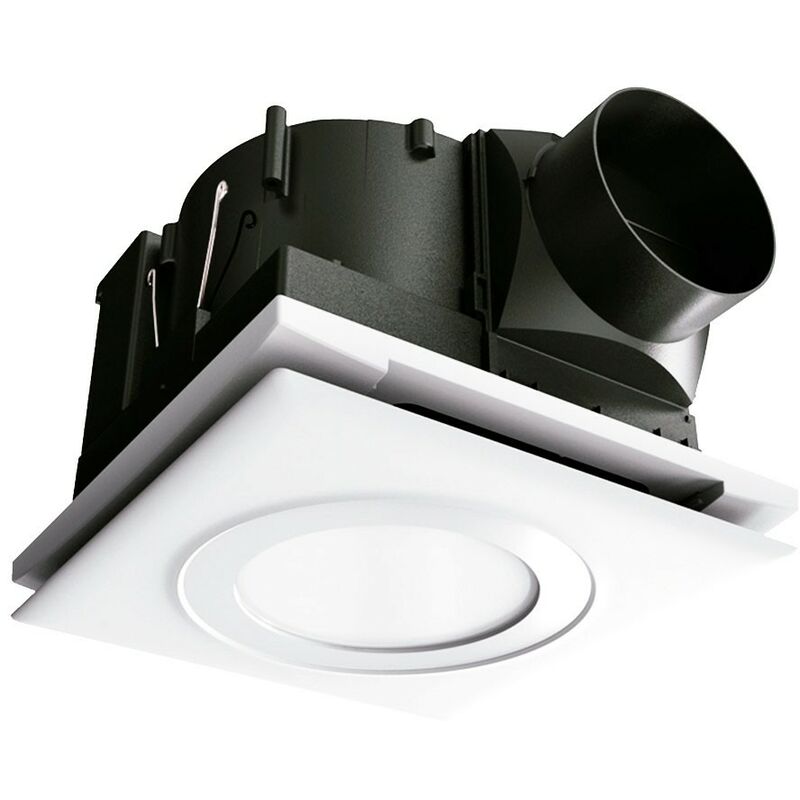 

Extractor de techo con filtro y luz Serie APF Ø100 - Blanco