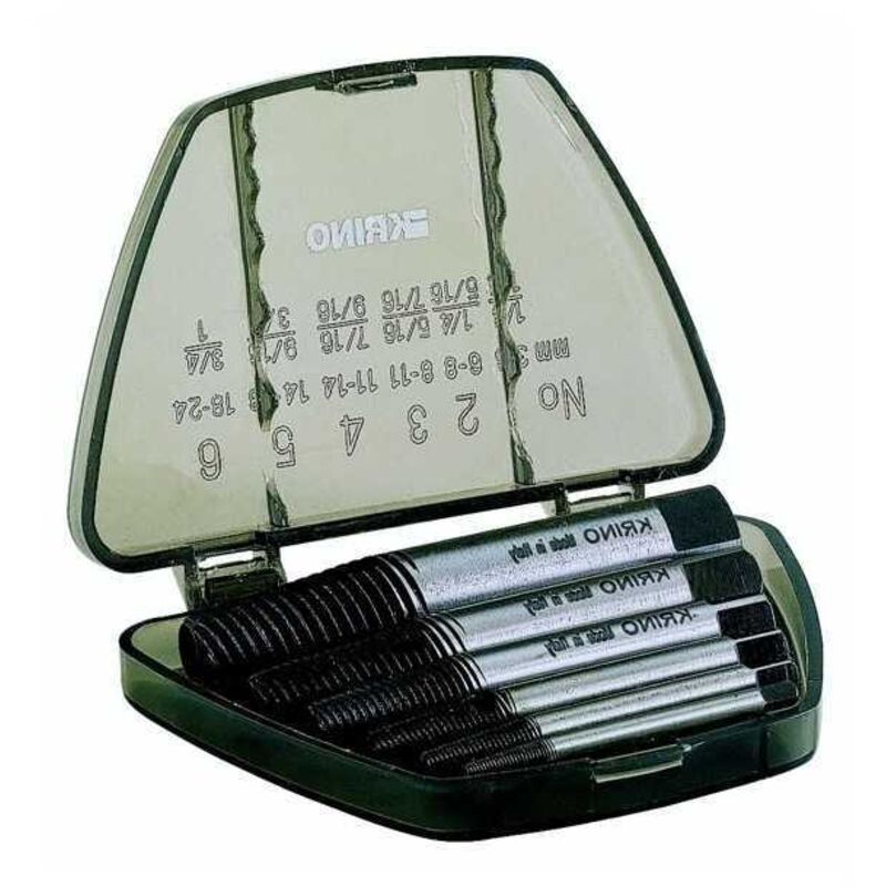 Extractor de tornillos rotos, 6 piezas Krino