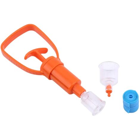 Extractor de veneno de emergencia, succión al vacío, para picaduras de insectos o mordeduras de serpiente, 1 pieza