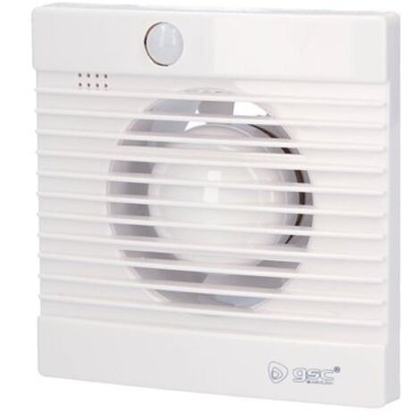 Extractor doméstico con sensor de movimiento 15W Ø100mm