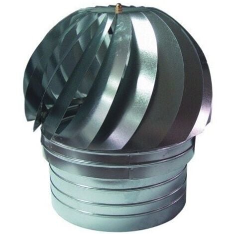 EXOJO EXTRACTOR GIRATORIO GALVANIZ - 150 MM