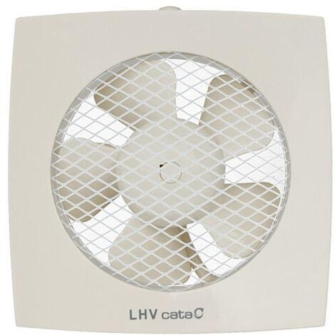 Extractor Pared 19,4cm 700 m³/h CATA LHV 190 42dB Blanco