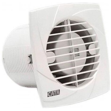 Extractor Pared 8,6cm 70 m³/h CATA B-8 PLUS 39dB Blanco