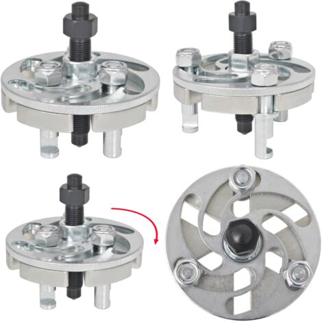 Extractor polea dentada sincrónica universal ajustable 42-82 mm - Extracción de poleas - Herramienta de extracción