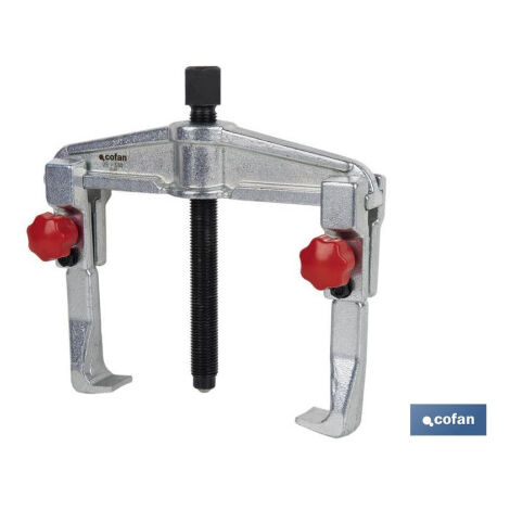 Extractor universal modelo T con 2 garras articuladas en varias medidas                 Longitud 1 - A min-max 25-80 - H max 100