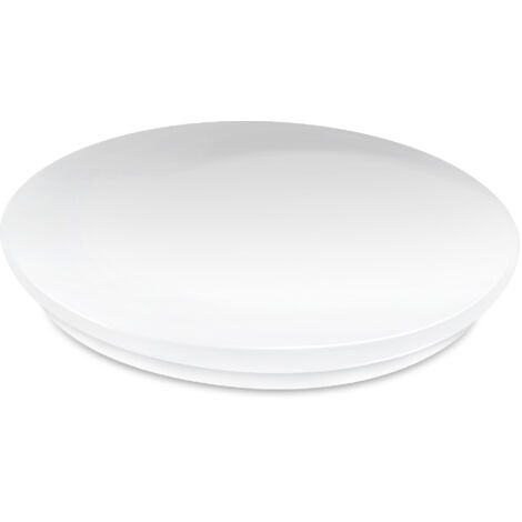 Extraflache runde 18-W-LED-Wandleuchte in Matel-Optik