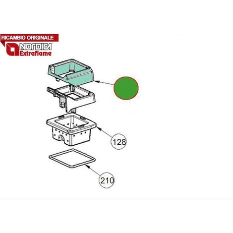 SOUVENIR STEEL - STUFA PELLET VENTILATA 11,4KW CON FOCOLARE E 001275750