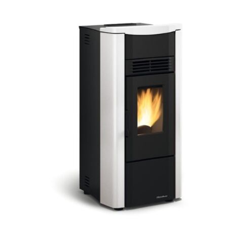 Extraflame Estufa De Pellet Ventilada GIUSY EVO 2.0 1280509 Acabado Blanco