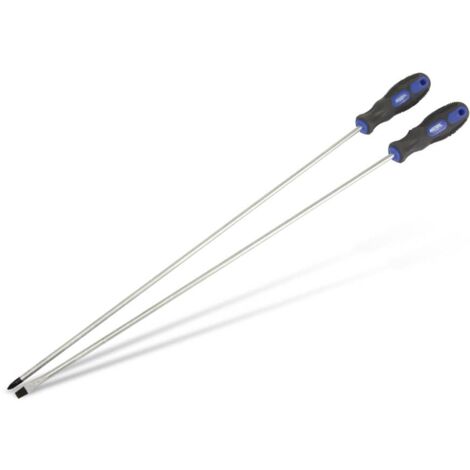 Extralange Schraubendreher, 450 mm, 2-teilig