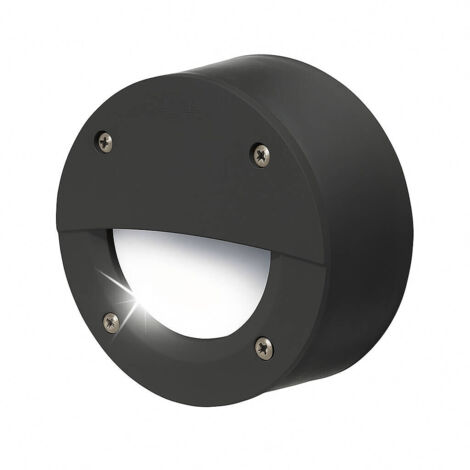 EXTRALETI 100 ROUND EL NERO OPALE LED GX53 3W CCT SET