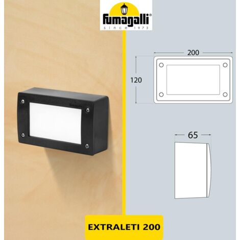 EXTRALETI 200 NERO OPALE LED GX53 3W CCT