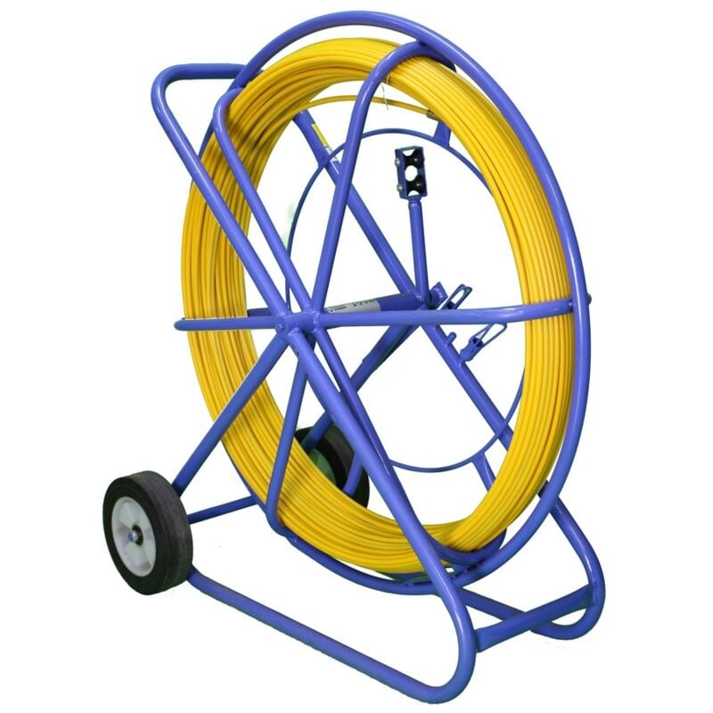 Image of Extralink Rod de traction de cable Pilot 10mm 150m fiber de glass FRP, d. 10mm, l. 150m, yellow