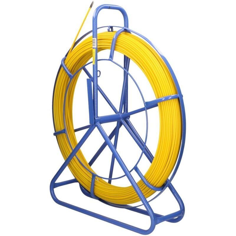 Smeg - Extralink Tige de traction de câble Pilot 6mm 200m fibre de verre frp, d. 6mm, l. 200m, jaune