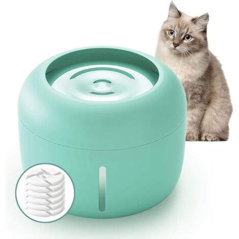 Extrem leiser 2,5-Liter-Katzenbrunnen mit automatischer Wasserausgabe für Hunde und Katzen, kontinuierliche Filterung