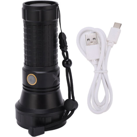 Extrem leistungsstarke, wasserdichte Taschenlampe mit 3 Modi für Wandern, Überlebenssituationen und Notfälle