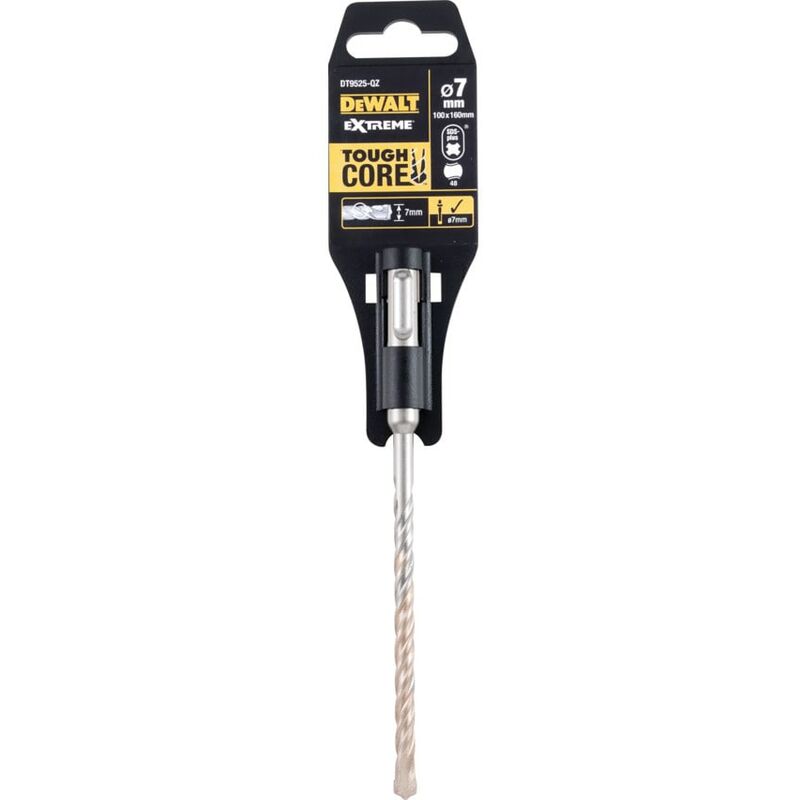 DT9525-QZ 7.00mm x 160mm SDS-Plus Drill Bit - Dewalt