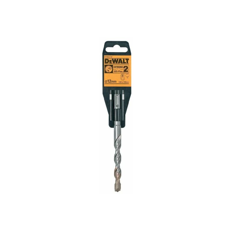 DT9552-QZ Extreme 2 SDS-Plus Drill Bit 12.0 x 160mm - Dewalt