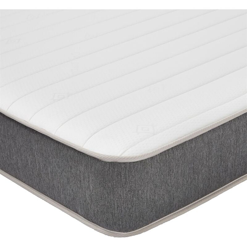 Starlight Beds Advanced technique Pocket Spring with Superior Next-Gen Memory Fibre Luxurious Grey Border Spring Mattress, King Size 150cm x 200cm