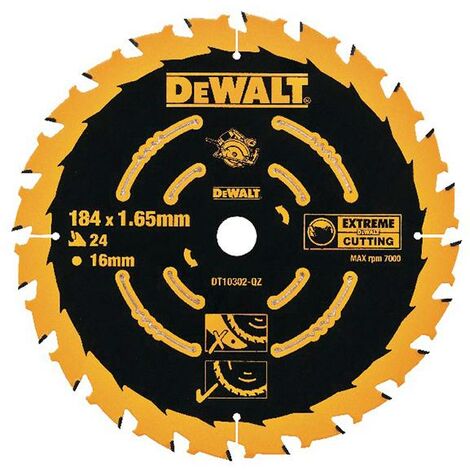 Extreme Framing Circular Saw Blade 184 X 16Mm X 24T