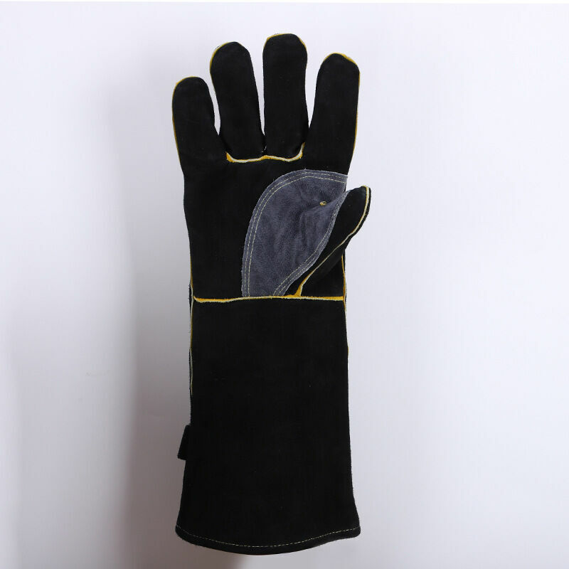 Extreme Heat & Fire Resistant Gloves Leather with Kevlar Stitching,Perfect for Fireplace, Stove, Oven, Grill, Welding, BBQ, Mig, Pot Holder, Animal