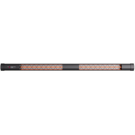 ExtremeLine HeatFlare carbon Dunkelgrau Infrarotstrahler 3200W mit Elsner Steuerungssystem