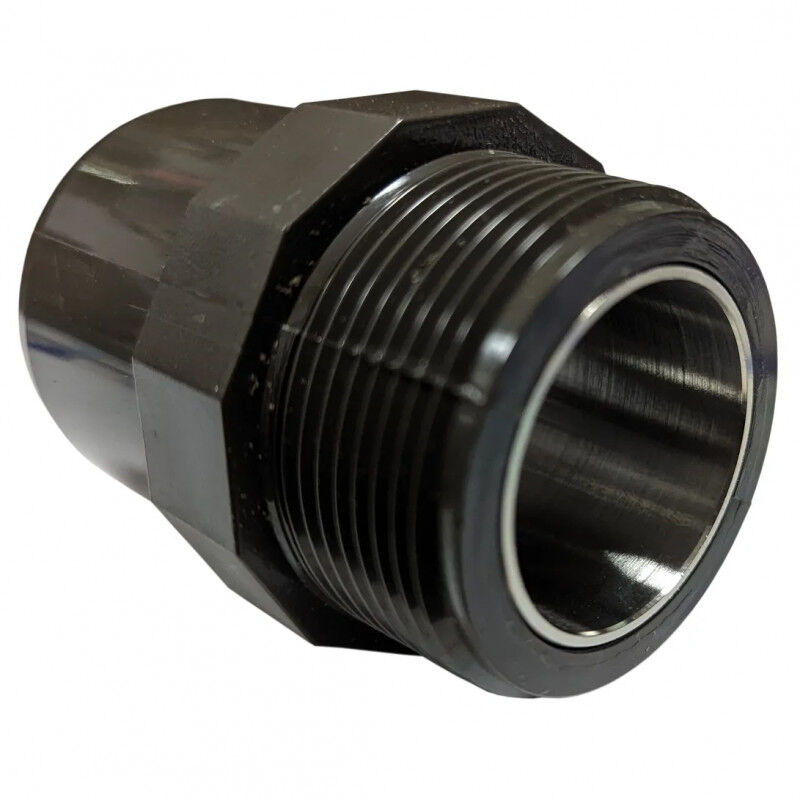 

Extremo roscado macho PVC HTA con refuerzo de acero inoxidable 50/63 X 50*60