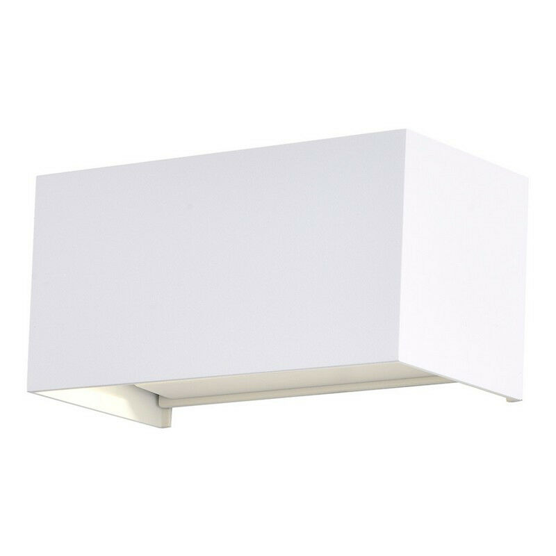 Inspired Mantra Fusion Davos Applique Murale Davos Rectangle, 4 x 6W led, 4000K, 2200lm, IP54, Blanc, 3 ans de Garantie