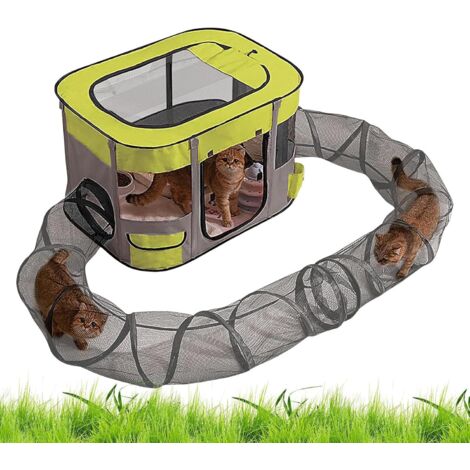 Extrieure Tunnel pour Chats Tunnel Dextrieur pour Animaux