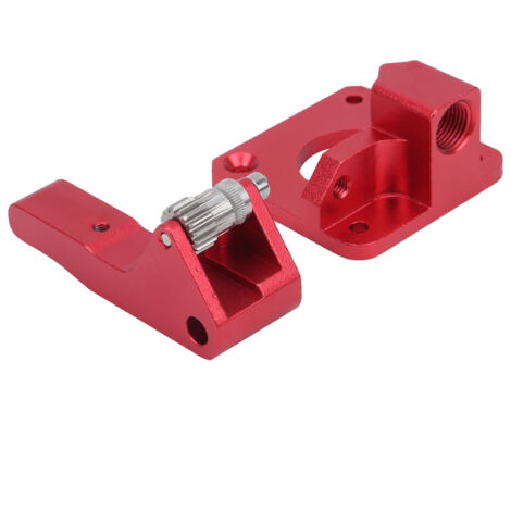 Extrudeur à Double Vis Rouge pour Imprimante 3D Ender‑3 / CR-10S PRO, Pièce de Rechange