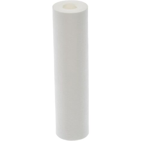 Extrudierte 20-µ-Filterkartusche zum Filtern von Verunreinigungen aus Haushaltswasser – Für 10-Zoll-Schüssel in Standardgröße – Lebensdauer der Kartusche: 6 Monate