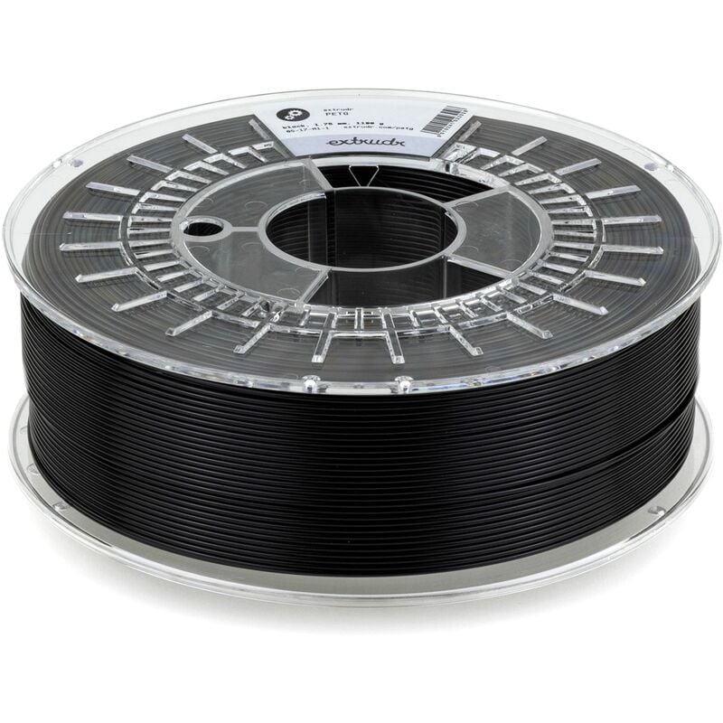 Image of Extrudr - petg ø1.75mm (1.1kg) 'black' - 3D printer filament - Made in Austria