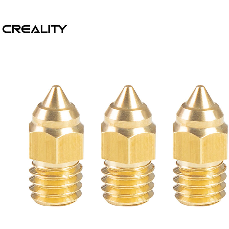 

Creality 3d - Extrusora Original Creality, boquilla de laton, cabezal de impresora de rosca MK, salida de 0,4 mm para impresora 3D Creality CR-6 SE,