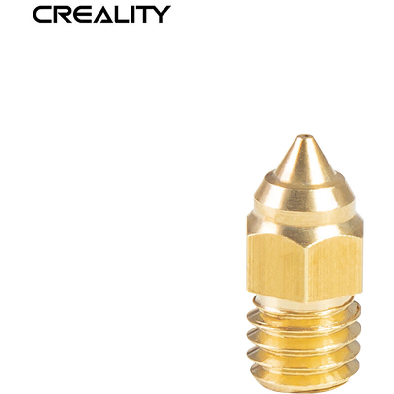 

Creality 3d - Extrusora Original Creality, boquilla de laton, cabezal de impresora de rosca MK, salida de 0,4 mm para impresora 3D Creality CR-6 SE,