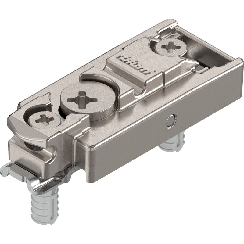 Clip gerade Exzenter-Montageplatte, 3mm, H=11,5mm, expando - Blum