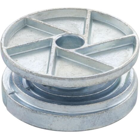 Exzentergehäuse ø 35 mm, Bohr ø 35, Plattenstärke 19-34mm, Zamak verzinkt