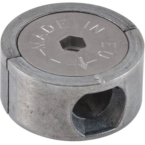 Exzentergehäuse Bohr ø 35, Höhe 17 mm, Zamak grau