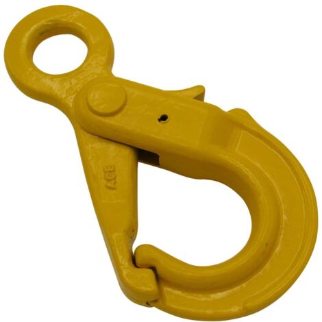 Eye Self Locking Hook Grade 80 16MM (G80 8 Ton Lifting Chain Sling Autolock)