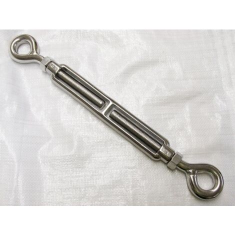 Fork To Fork Open Body Turnbuckle | Stainless Steel - View #2