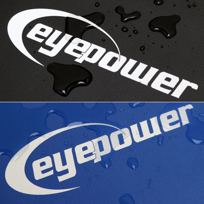 Eyepower - Weichbodenmatte 200x100x5 cm Blau-Schwarz