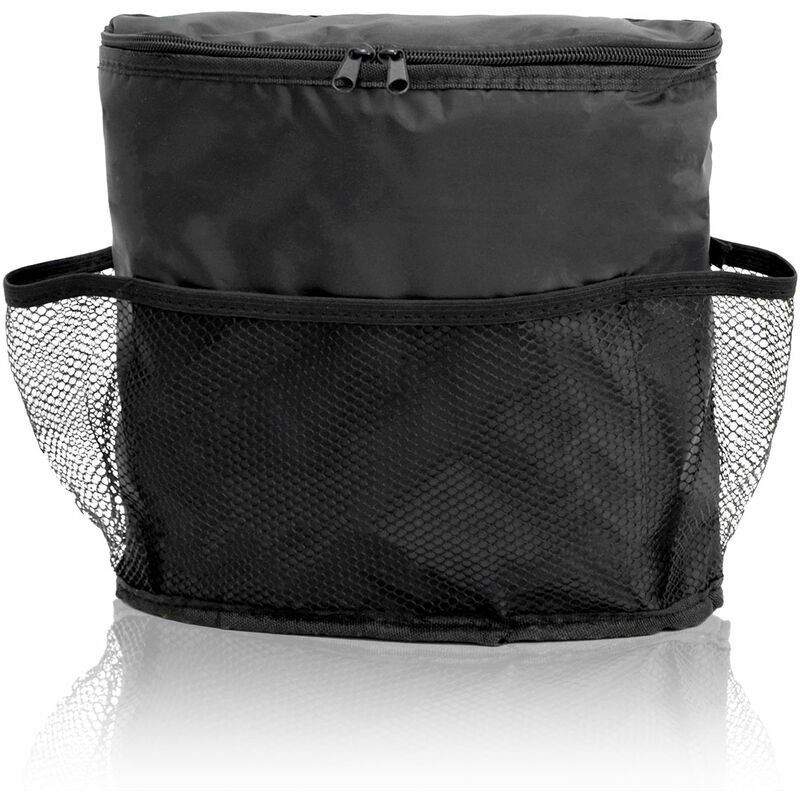 Image of eyepower Sacca Termica per sedile auto 25x26x12cm borsa frigo da appendere Nero