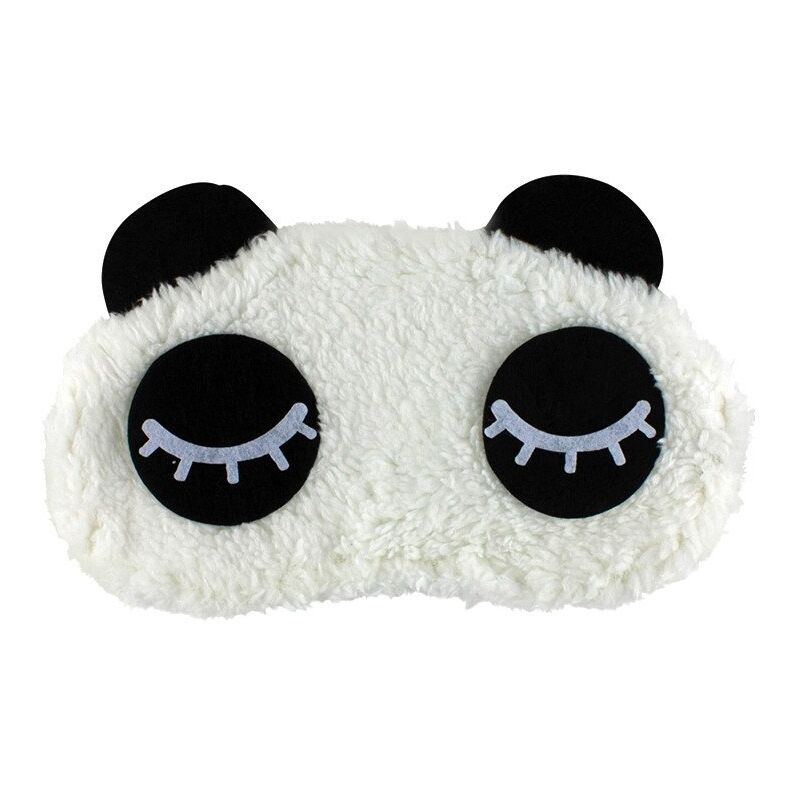 Image of Eyes Closed Panda, Soffice maschera per dormire per viaggi e relax