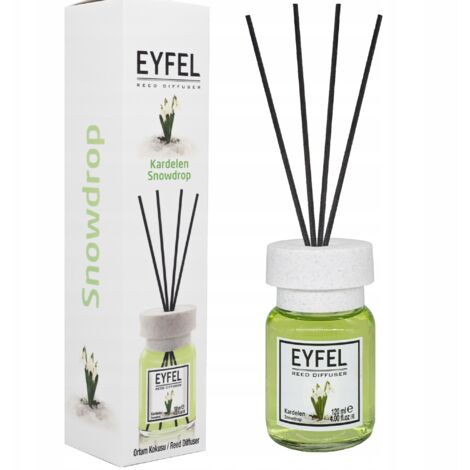 Eyfel - Désodorisant Snowdrop en stick 120 ml