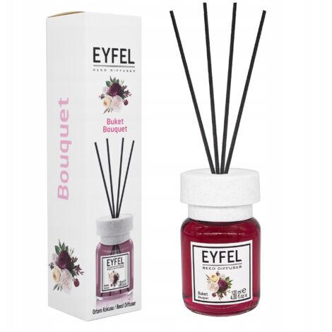EYFEL Duftstäbchen Diffusor Raumduft Bouquet 120 ml